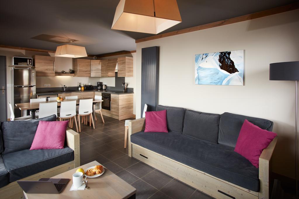 Cgh Residences & Spas Les Chalets Du Soleil Contemporain Saint-Martin-de-Belleville Zewnętrze zdjęcie