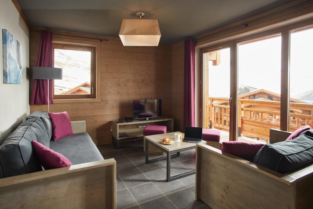 Cgh Residences & Spas Les Chalets Du Soleil Contemporain Saint-Martin-de-Belleville Zewnętrze zdjęcie